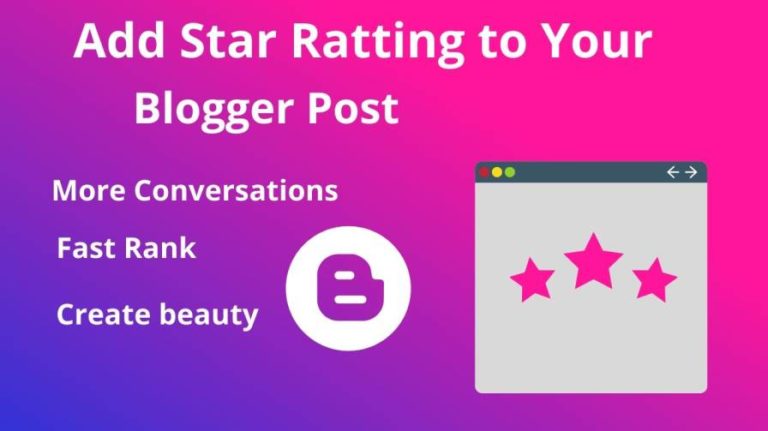 How to add star Snippet to your blog post by website