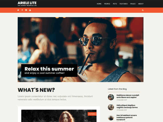 Ariele Lite by WordPress