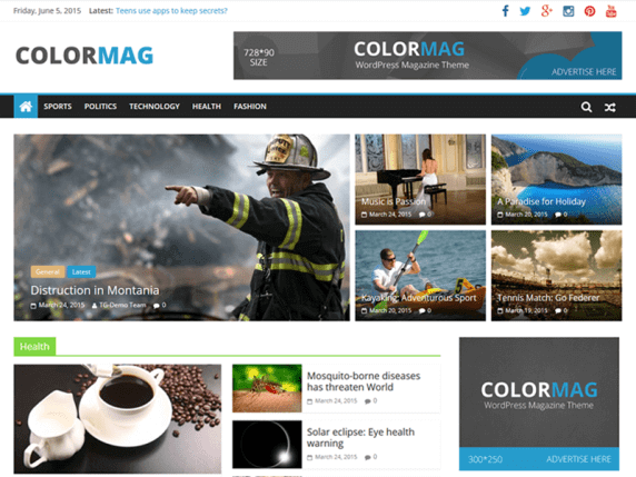 ColorMag by WordPress