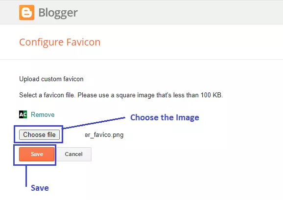 Favicon save