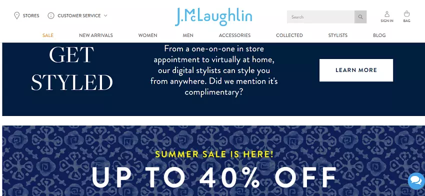 J.MClaughlin affiliate Program