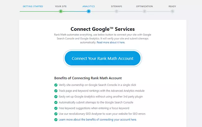 rankmath analytics